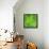 Abstract Green Triangle Background-epic44-Framed Stretched Canvas displayed on a wall