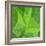 Abstract Green Triangle Background-epic44-Framed Art Print