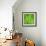 Abstract Green Triangle Background-epic44-Framed Art Print displayed on a wall