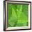 Abstract Green Triangle Background-epic44-Framed Art Print