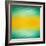 Abstract Green Yellow Triangle Background-epic44-Framed Art Print