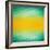 Abstract Green Yellow Triangle Background-epic44-Framed Art Print