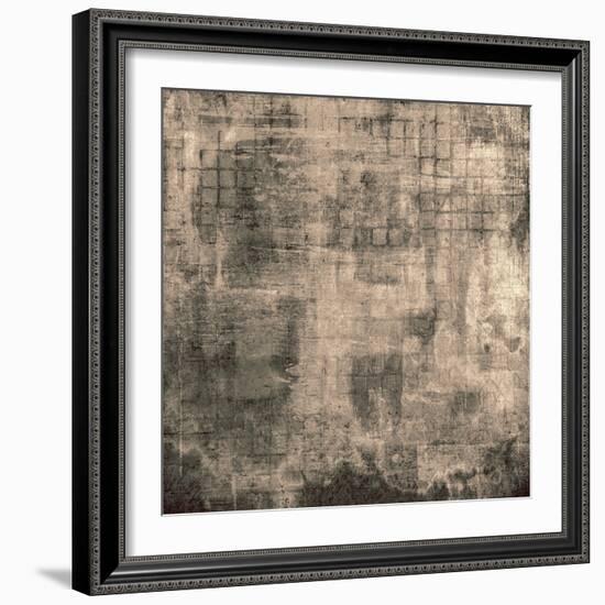 Abstract Grunge Background-iulias-Framed Art Print