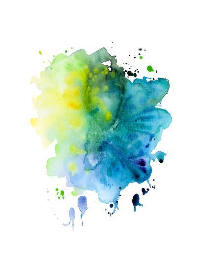 Abstract Hand Drawn Watercolor Background Vector Illustration Art