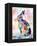 Abstract Hare-Sarah Stribbling-Framed Stretched Canvas