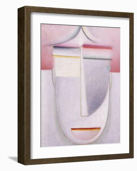 Abstract Head: Composition No 2 'Winter'; Abstraker Kopf: Komposition Nr 2 'Winter', C.1924-Alexej Von Jawlensky-Framed Giclee Print