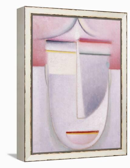 Abstract Head: Composition No 2 'Winter'; Abstraker Kopf: Komposition Nr 2 'Winter', C.1924-Alexej Von Jawlensky-Framed Premier Image Canvas