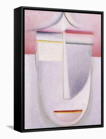 Abstract Head: Composition No 2 'Winter'; Abstraker Kopf: Komposition Nr 2 'Winter', C.1924-Alexej Von Jawlensky-Framed Premier Image Canvas