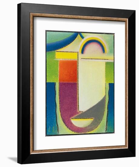 Abstract Head: Easter, 1933-Alexej Von Jawlensky-Framed Giclee Print