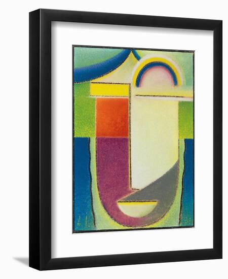 Abstract Head: Easter, 1933-Alexej Von Jawlensky-Framed Giclee Print