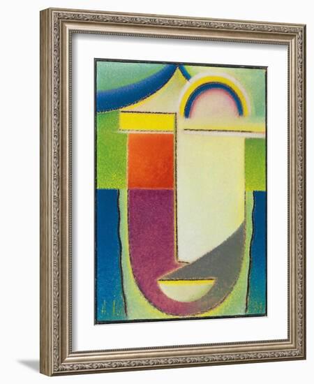 Abstract Head: Easter, 1933-Alexej Von Jawlensky-Framed Giclee Print