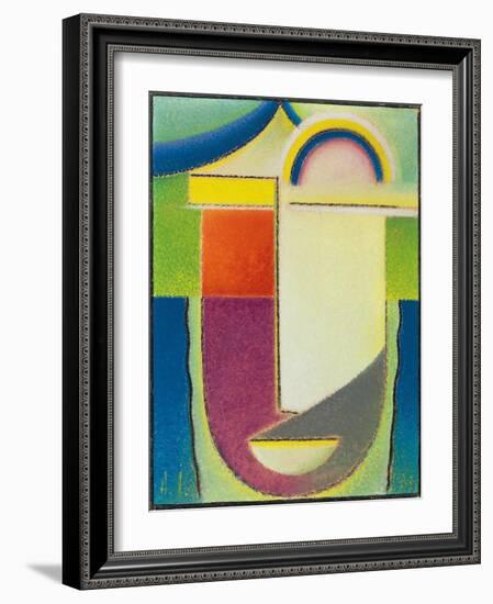 Abstract Head: Easter, 1933-Alexej Von Jawlensky-Framed Giclee Print