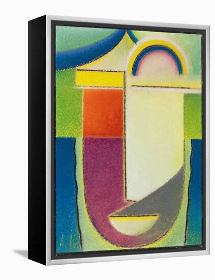 Abstract Head: Easter, 1933-Alexej Von Jawlensky-Framed Premier Image Canvas