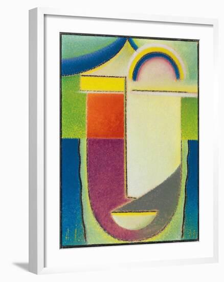 Abstract Head: Easter, 1933-Alexej Von Jawlensky-Framed Giclee Print