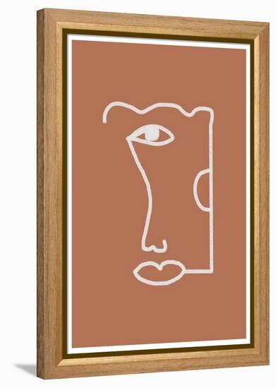 Abstract Head No2.-THE MIUUS STUDIO-Framed Premier Image Canvas