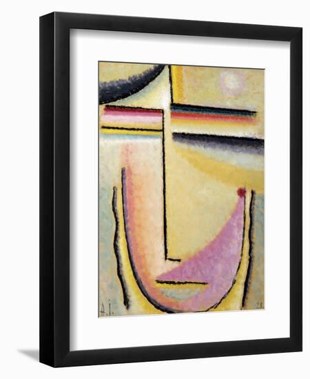 Abstract Head-Alexej Von Jawlensky-Framed Giclee Print