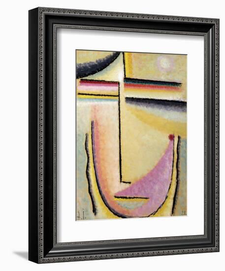 Abstract Head-Alexej Von Jawlensky-Framed Giclee Print