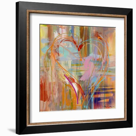 Abstract Heart-Amy Dixon-Framed Giclee Print