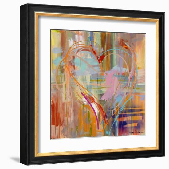 Abstract Heart-Amy Dixon-Framed Giclee Print