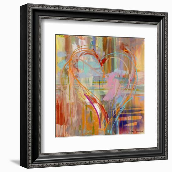 Abstract Heart-Amy Dixon-Framed Art Print