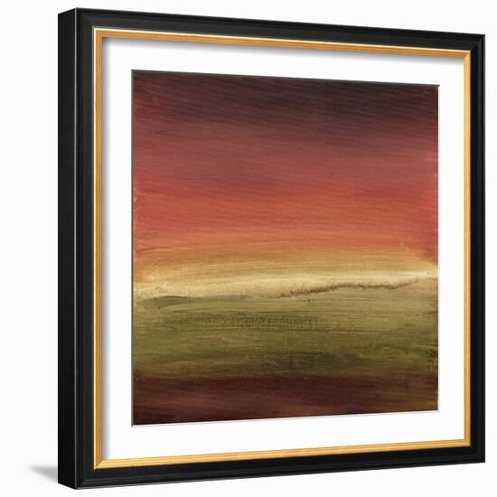 Abstract Horizon I-Ethan Harper-Framed Art Print