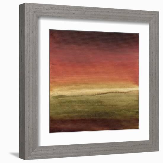 Abstract Horizon I-Ethan Harper-Framed Art Print