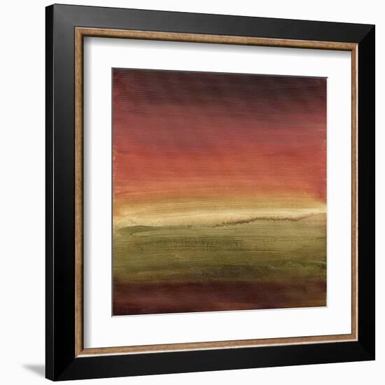 Abstract Horizon I-Ethan Harper-Framed Art Print