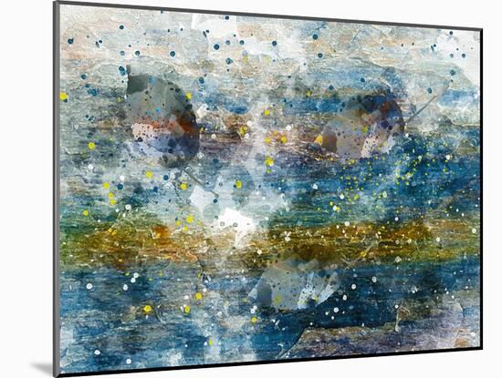 Abstract Horizon I-Chamira Young-Mounted Art Print