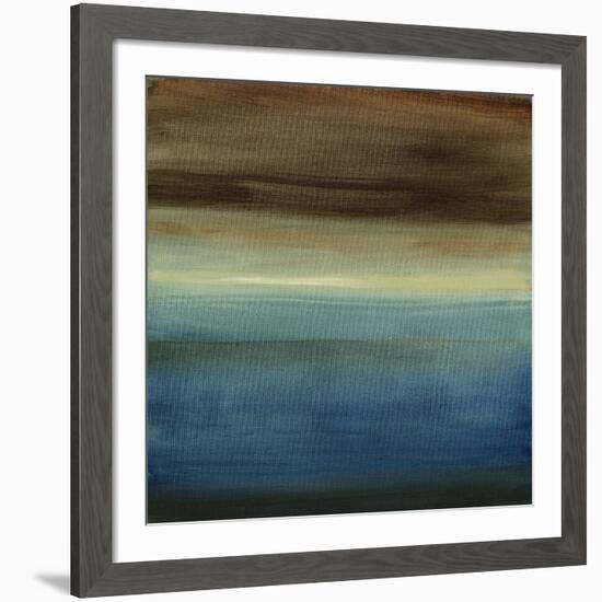 Abstract Horizon III-Ethan Harper-Framed Art Print