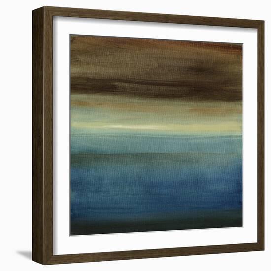 Abstract Horizon III-Ethan Harper-Framed Art Print