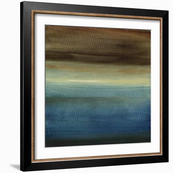 Abstract Horizon III-Ethan Harper-Framed Art Print