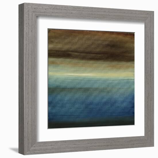 Abstract Horizon III-Ethan Harper-Framed Art Print