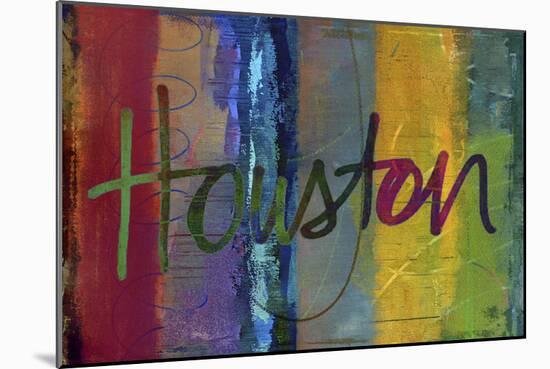 Abstract Houston-Sisa Jasper-Mounted Art Print