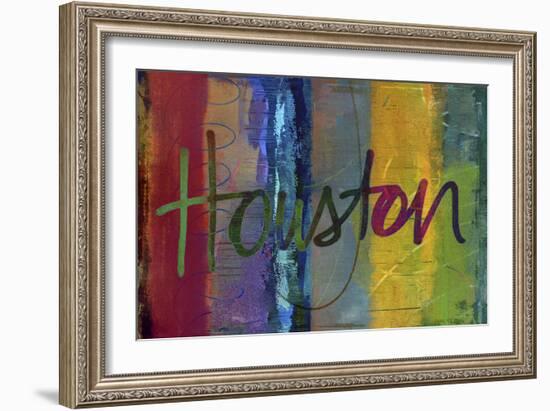 Abstract Houston-Sisa Jasper-Framed Premium Giclee Print