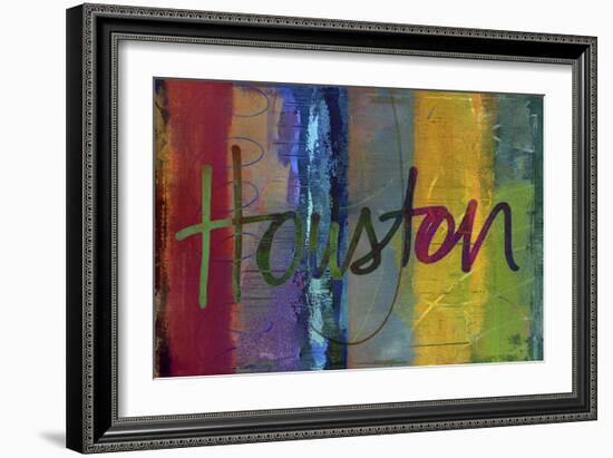 Abstract Houston-Sisa Jasper-Framed Premium Giclee Print