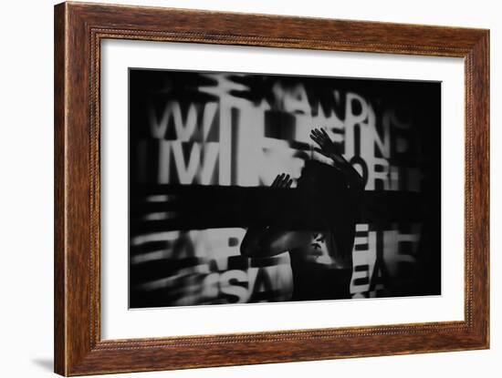 Abstract Image of Female Figure-Rory Garforth-Framed Photographic Print