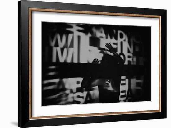 Abstract Image of Female Figure-Rory Garforth-Framed Photographic Print