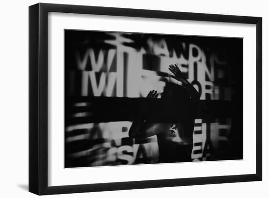 Abstract Image of Female Figure-Rory Garforth-Framed Photographic Print