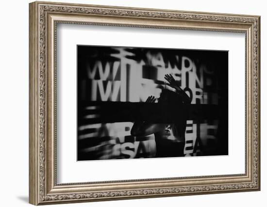 Abstract Image of Female Figure-Rory Garforth-Framed Photographic Print