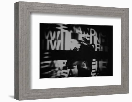 Abstract Image of Female Figure-Rory Garforth-Framed Photographic Print