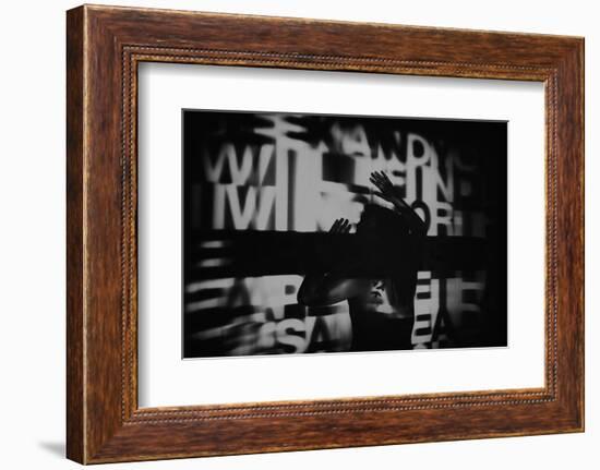 Abstract Image of Female Figure-Rory Garforth-Framed Photographic Print