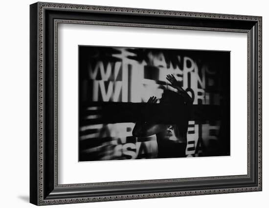 Abstract Image of Female Figure-Rory Garforth-Framed Photographic Print