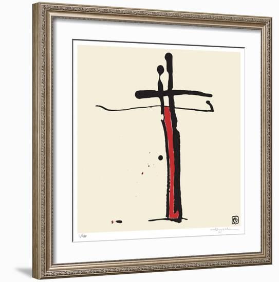 Abstract IV-Ty Wilson-Framed Giclee Print