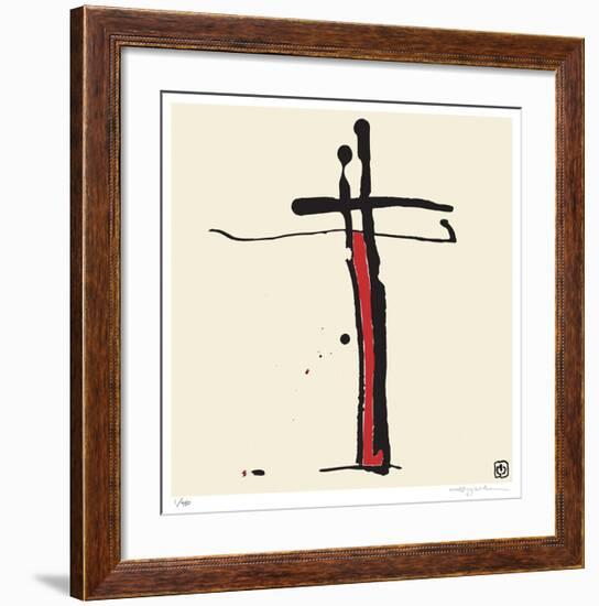 Abstract IV-Ty Wilson-Framed Giclee Print