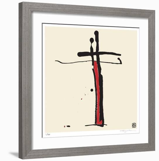 Abstract IV-Ty Wilson-Framed Giclee Print