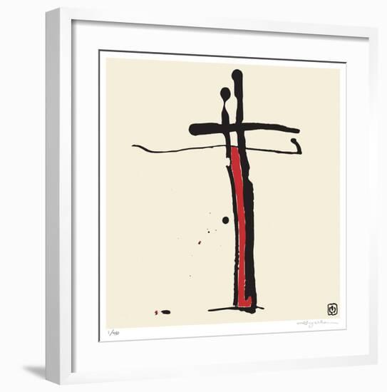 Abstract IV-Ty Wilson-Framed Giclee Print