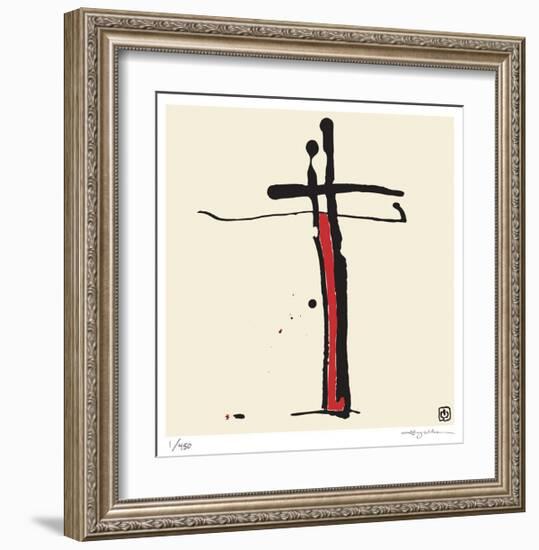 Abstract IV-Ty Wilson-Framed Limited Edition