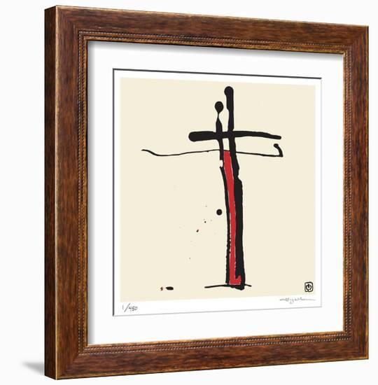 Abstract IV-Ty Wilson-Framed Limited Edition