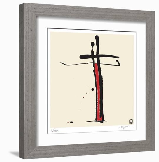 Abstract IV-Ty Wilson-Framed Limited Edition