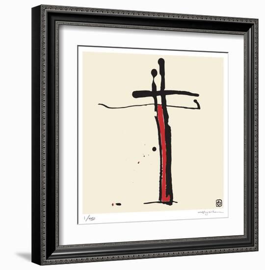 Abstract IV-Ty Wilson-Framed Limited Edition